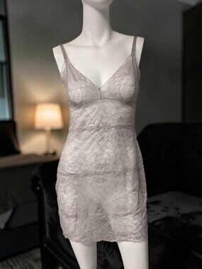 Samantha Chang ALL LACE  FULL SLIP Medium  Display Model New No Tags!
